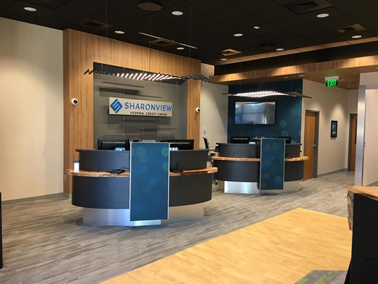 Lobby area in the Fayetteville Branch