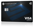 new visa signature card with emv chip and nfc