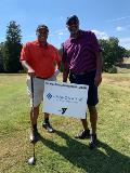 Sharonview attends the YMCA golf event and sponsors a hole